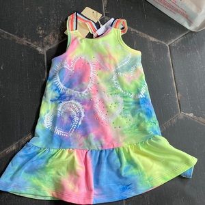 Toddler tye dye dress size 4T